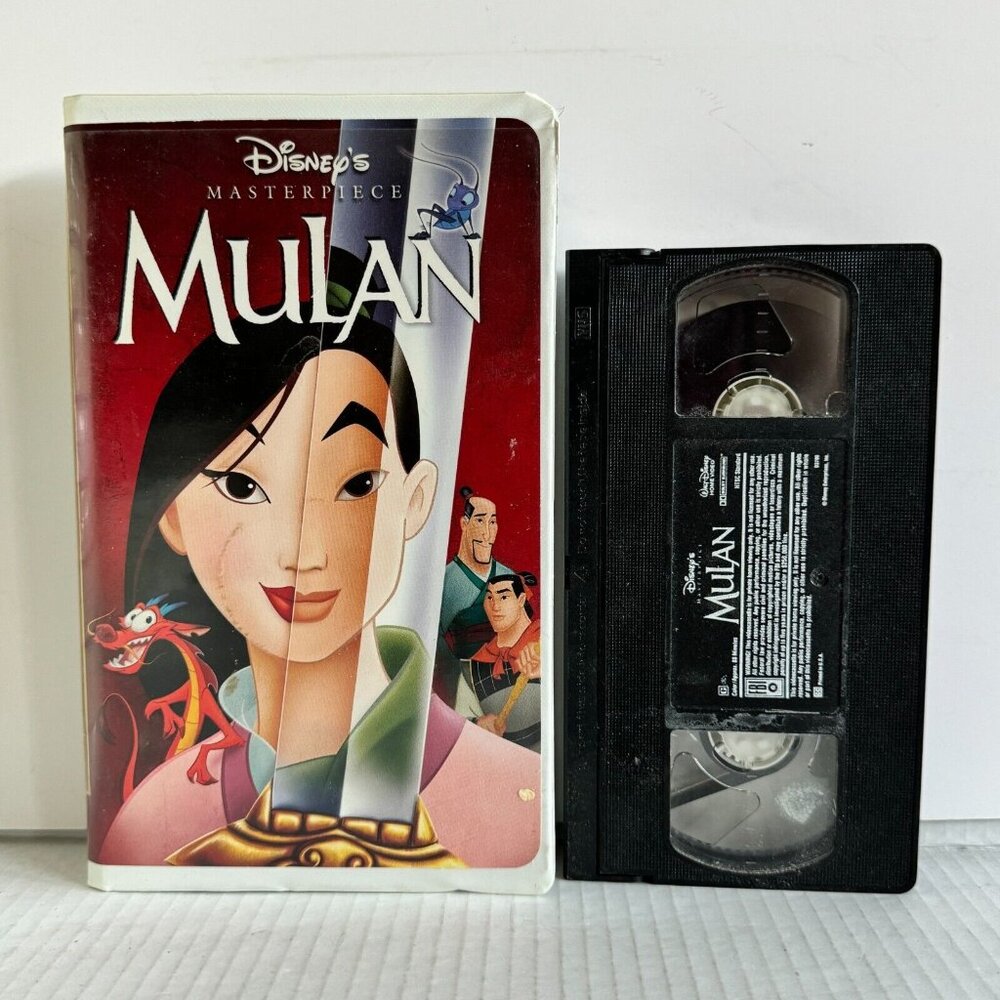 Mulan (1998) Ming-Na Wen, Eddie Murphy Animation Adventure Family VHS Tape - Picture 1 of 2